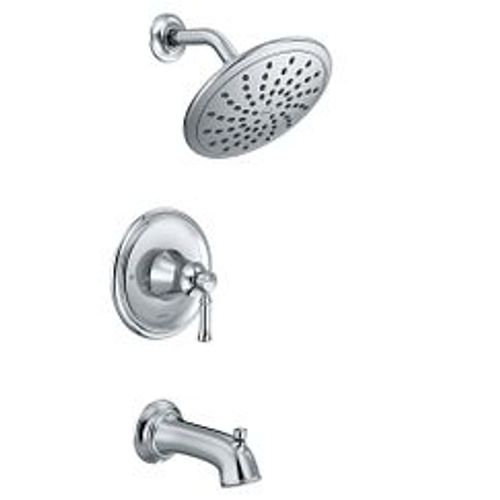 Main product image of Dartmoor Chrome Posi-Temp Eco-Performance Tub & Shower Trim