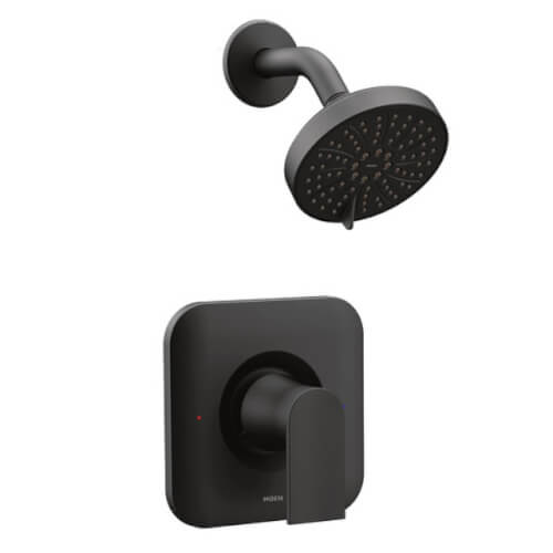 Main product image of Genta LX Posi-Temp Shower Only Trim, Eco-Performance (Matte Black), T2472EPBL