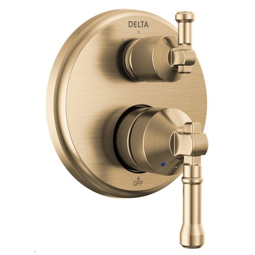 Main product image of Broderick 14 Series Integrated Diverter Trim with 3 Setting Diverter (Lumicoat Champagne Bronze), T24884-CZ-PR