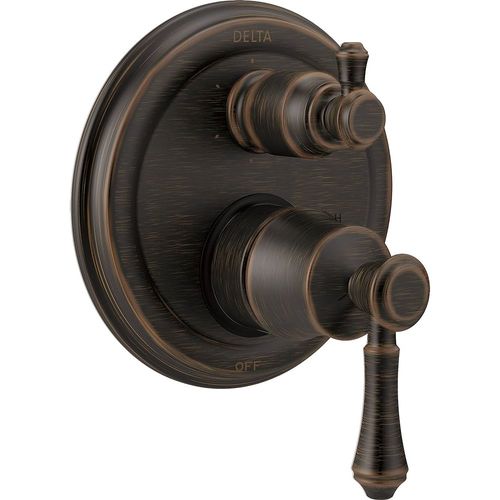 Main product image of Cassidy Traditional 2-Handle Monitor 14 Series Valve Trim w/ 3-Setting Integrated Diverter (Venetian Bronze), T24897-RB