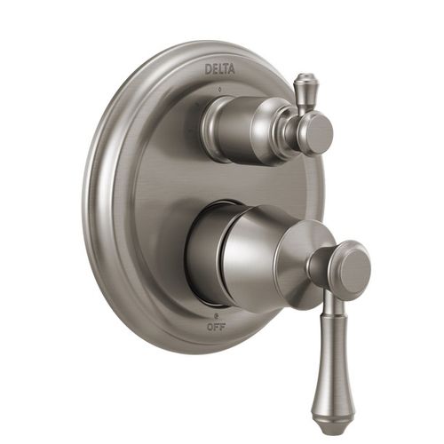 Main product image of Cassidy Traditional 2-Handle Monitor 14 Series Valve Trim w/ 3-Setting Integrated Diverter (Stainless), T24897-SS
