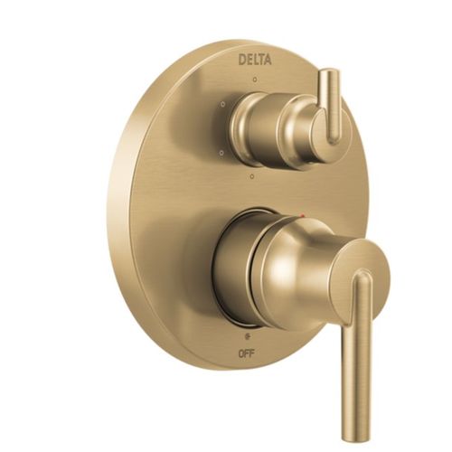 Main product image of Trinsic Contemporary Monitor 14 Series Valve Trim w/ 6-Setting Integrated Diverter (Champagne Bronze), T24959-CZ