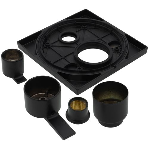 Main product image of Ara Angular Modern Monitor 14 Series Valve Trim w/ 6-Setting Diverter (Matte Black), T24967-BL