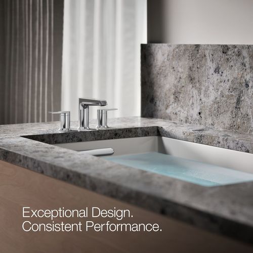 Main product image of Hint Two Handle Deck Mount Bathroom Faucet, Trim Only (Polished Chrome), K-T25740-4-CP