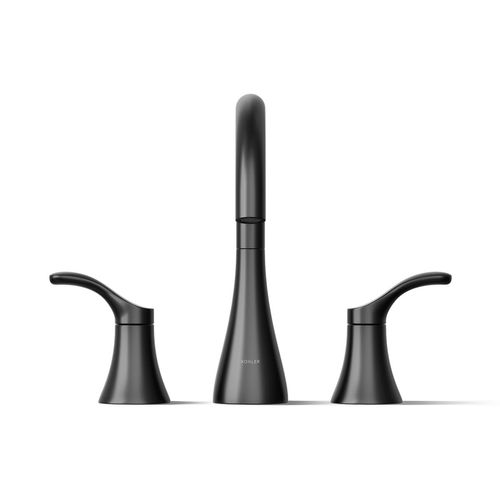 Main product image of Simplice Two Handle Deck Mount Bathroom Faucet, Trim Only (Matte Black), K-T26426-4-BL
