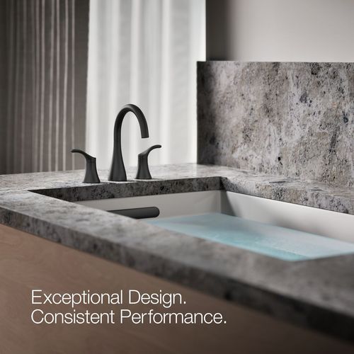 Main product image of Simplice Two Handle Deck Mount Bathroom Faucet, Trim Only (Matte Black), K-T26426-4-BL