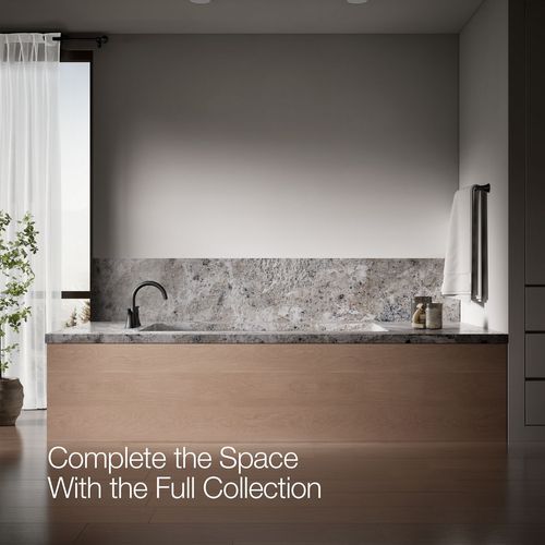 Main product image of Simplice Two Handle Deck Mount Bathroom Faucet, Trim Only (Matte Black), K-T26426-4-BL