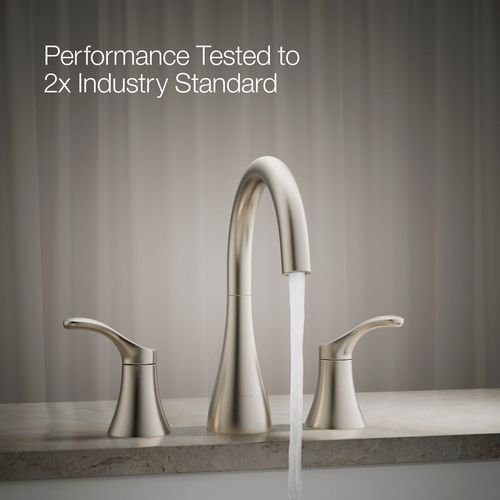 Main product image of Simplice Two Handle Deck Mount Bathroom Faucet, Trim Only (Brushed Nickel), K-T26426-4-BN