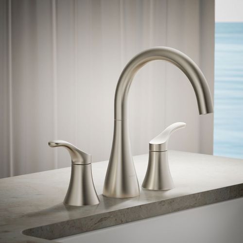 Main product image of Simplice Two Handle Deck Mount Bathroom Faucet, Trim Only (Brushed Nickel), K-T26426-4-BN