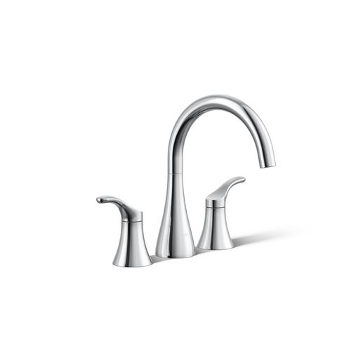 Main product image of Simplice Two Handle Deck Mount Bathroom Faucet, Trim Only (Polished Chrome), K-T26426-4-CP