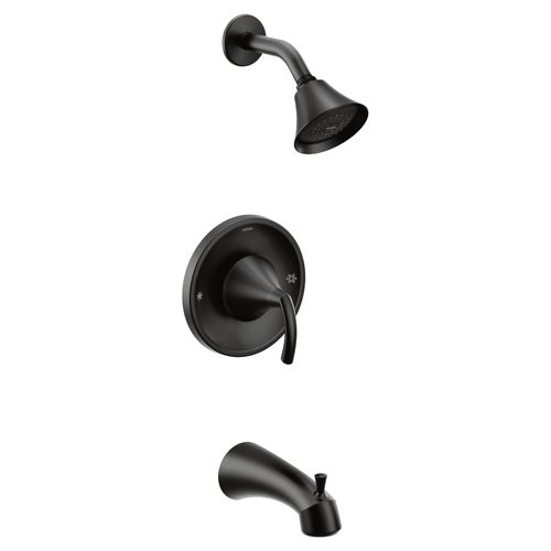 Main product image of Glyde Posi-Temp Tub/Shower, 2.5 GPM, T2743BL (Matte Black)