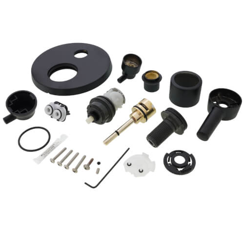 Main product image of Contemporary Monitor 17 Series Valve Trim w/ 3-Setting Integrated Diverter (Matte Black), T27859-BL