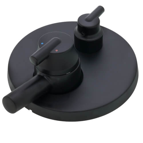 Main product image of Contemporary Monitor 17 Series Valve Trim w/ 3-Setting Integrated Diverter (Matte Black), T27859-BL