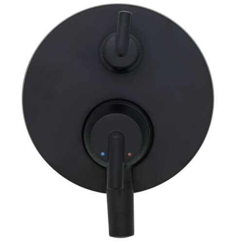 Main product image of Contemporary Monitor 17 Series Valve Trim w/ 3-Setting Integrated Diverter (Matte Black), T27859-BL