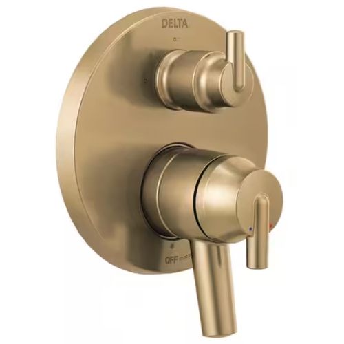 Main product image of Trinsic Contemporary Monitor 17 Series Valve Trim w/ 3-Setting Integrated Diverter (Champagne Bronze), T27859-CZ