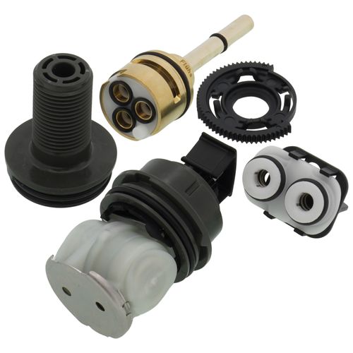 Main product image of Ara Angular Modern Monitor 17 Series Valve Trim w/ 3-Setting Diverter (Stainless Steel), T27867-SS