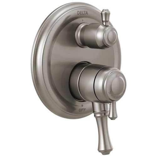 Main product image of Cassidy Traditional 2-Handle Monitor 17 Series Valve Trim w/ 3-Setting Integrated Diverter (Stainless), T27897-SS