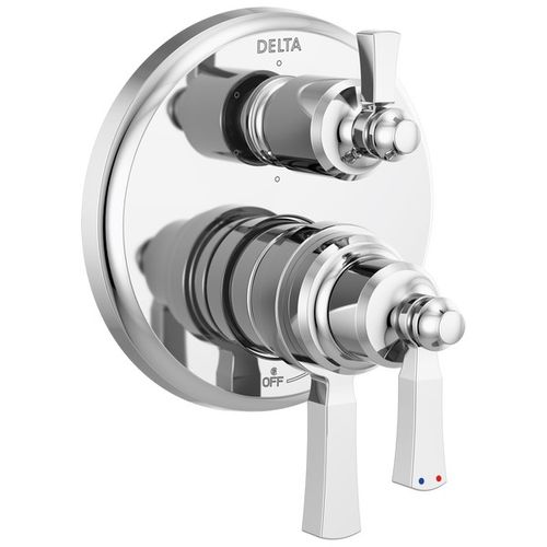 Main product image of Dorval Traditional 2-Handle Monitor 17 Series Valve Trim w/ 6 Setting Diverter (Chrome), T27956