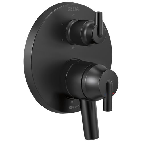 Main product image of Trinsic Contemporary Monitor 17 Series Valve Trim w/ 6-Setting Diverter (Matte Black), T27959-BL