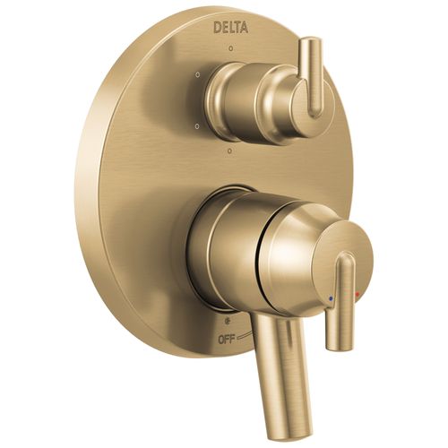 Main product image of Trinsic Contemporary Monitor 17 Series Valve Trim with 6-Setting Integrated Diverter (Champagne Bronze), T27959-CZ