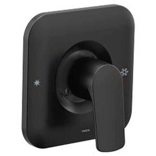 Main product image of Rizon Matte Black Posi-Temp Tub/Shower Valve Trim, T2811BL