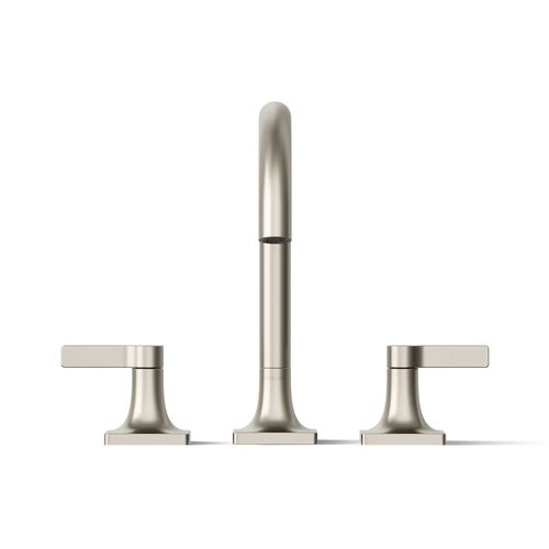 Main product image of Venza Two Handle Deck Mount Bathroom Faucet, Trim Only (Brushed Nickel), K-T28131-4-BN