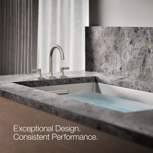Main product image of Venza Two Handle Deck Mount Bathroom Faucet, Trim Only (Brushed Nickel), K-T28131-4-BN