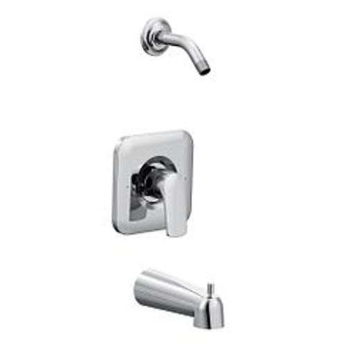 Main product image of Rizon Chrome Posi-Temp Tub/Shower, no Shower Head, 1.75 gpm, T2813NH