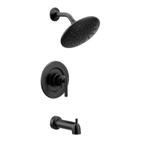 Main product image of Gibson Posi-Temp Tub & Shower Trim (Matte Black), T3003EPBL