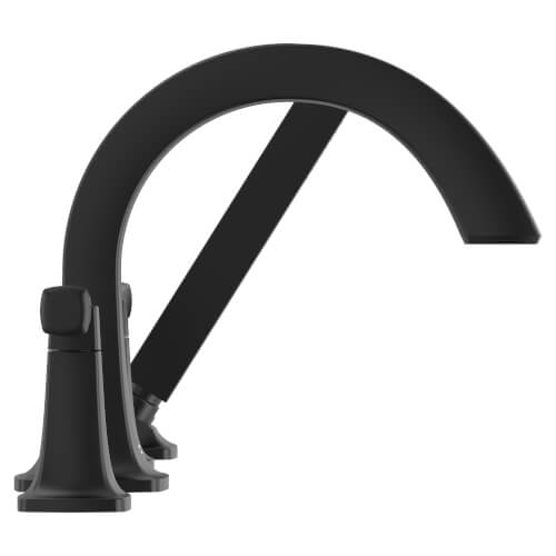 Main product image of Townsend Bathtub Faucet With Lever Handles and Personal Shower for Flash Rough-In Valve (Matte Black)