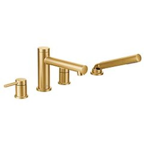Main product image of Align 2 Handle Roman Tub Faucet Includes Hand Shower (Brushed Gold), T394BG