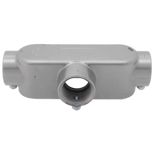 Main product image of 1" EMT & Rigid T Type Combination Conduit Body - Aluminum