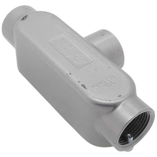 Main product image of 1" EMT & Rigid T Type Combination Conduit Body - Aluminum