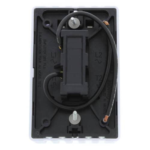 T410 White, Electric Heat Thermostat, T410A1013