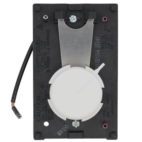 Main product image of T410 White, Electric Heat Thermostat, w/ Pos Off Switch, T410B1004