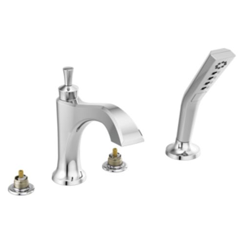 Main product image of Dorval Roman Tub with Hand Shower Trim - Less Handles, T4756-LHP