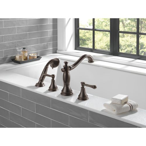 Main product image of Cassidy Metal Lever Handle Set - Roman Tub (Venetian Bronze), H697RB