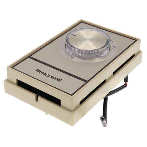 Main product image of T498 Beige Electric Heat Thermostat, SPST w/ Bimetal Snap Acting Switch, T498A1786