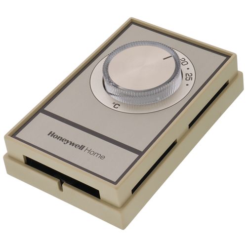 Main product image of T498 Beige Electric Heat Thermostat, SPST w/ Bimetal Snap Acting Switch, T498A1786