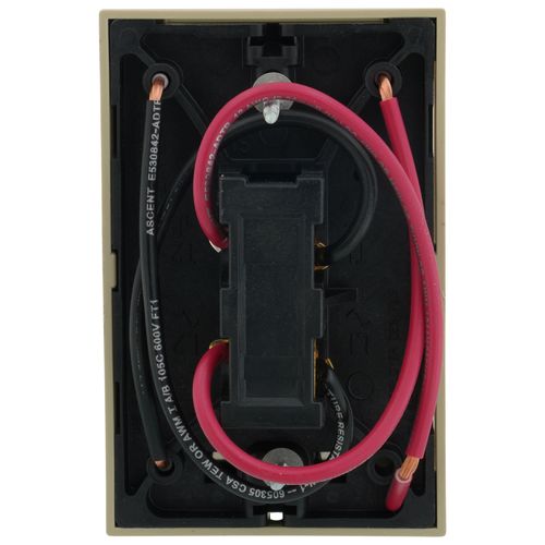 Main product image of T498 Beige Electric Heat Thermostat, w/ Pos Off & Range Stops, T498B1512