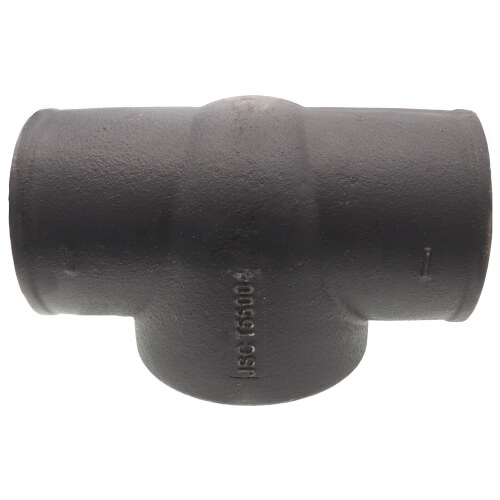Main product image of 4" No Hub Test Tee with Plug - 8-7/8" Length, Southern Code
