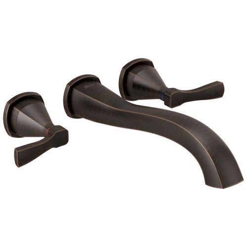 Main product image of Stryke Wall Mounted Tub Filler (Venetian Bronze), T5776-RBWL