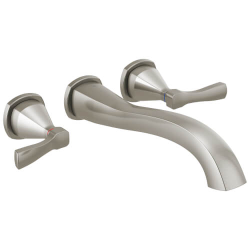 Main product image of Stryke 2-Handle Wall Mounted Tub Filler (Stainless Steel)