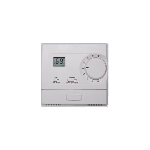 Main product image of T601 Non-Programmable Thermostat, w/ Knob Adjustment Setpoint (1H/1C)