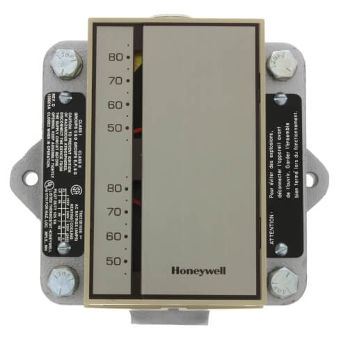 T6051b1006 Honeywell T6051b1006 Heavy Duty Line Voltage Thermostat Explosion Proof 46 To 84f