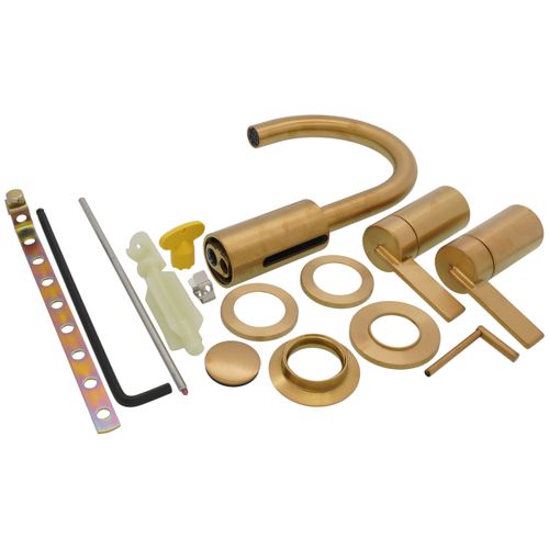 Main product image of Cia Two Handle Bathroom Faucet (Brushed Gold), T6222BG
