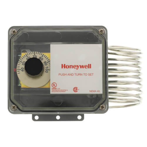 Main product image of Agricultural Temperature Controller, 35 to 100 F w/ 2 SPDT (120/240 Vac)