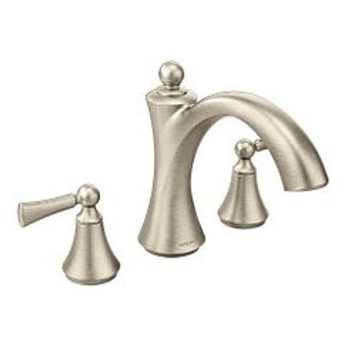 Main product image of Wynford 2 Handle Roman Tub Faucet (Brushed Nickel), T653BN