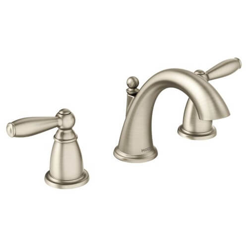 Main product image of Brantford 8" Widespread Two-Handle High-Arc Bathroom Faucet Trim Kit (Brushed Nickel), T6620BN