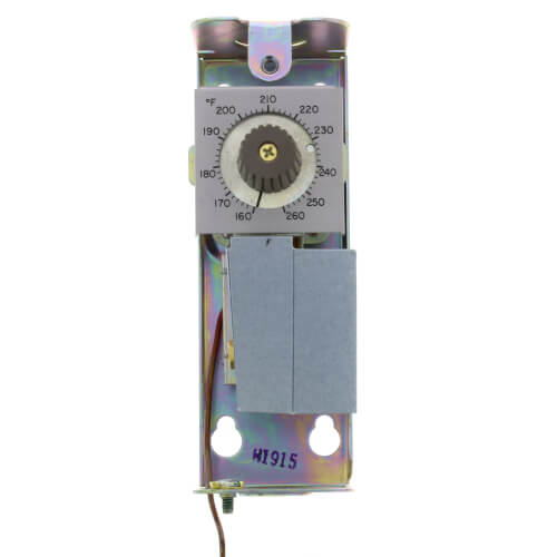 Main product image of Remote bulb Commercial Temperature Controller, 160 F to 260 F, 20 ft. capillary, Copper bulb sensing element